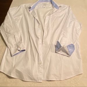 NWOT Men’s Button Down 17.5 neck